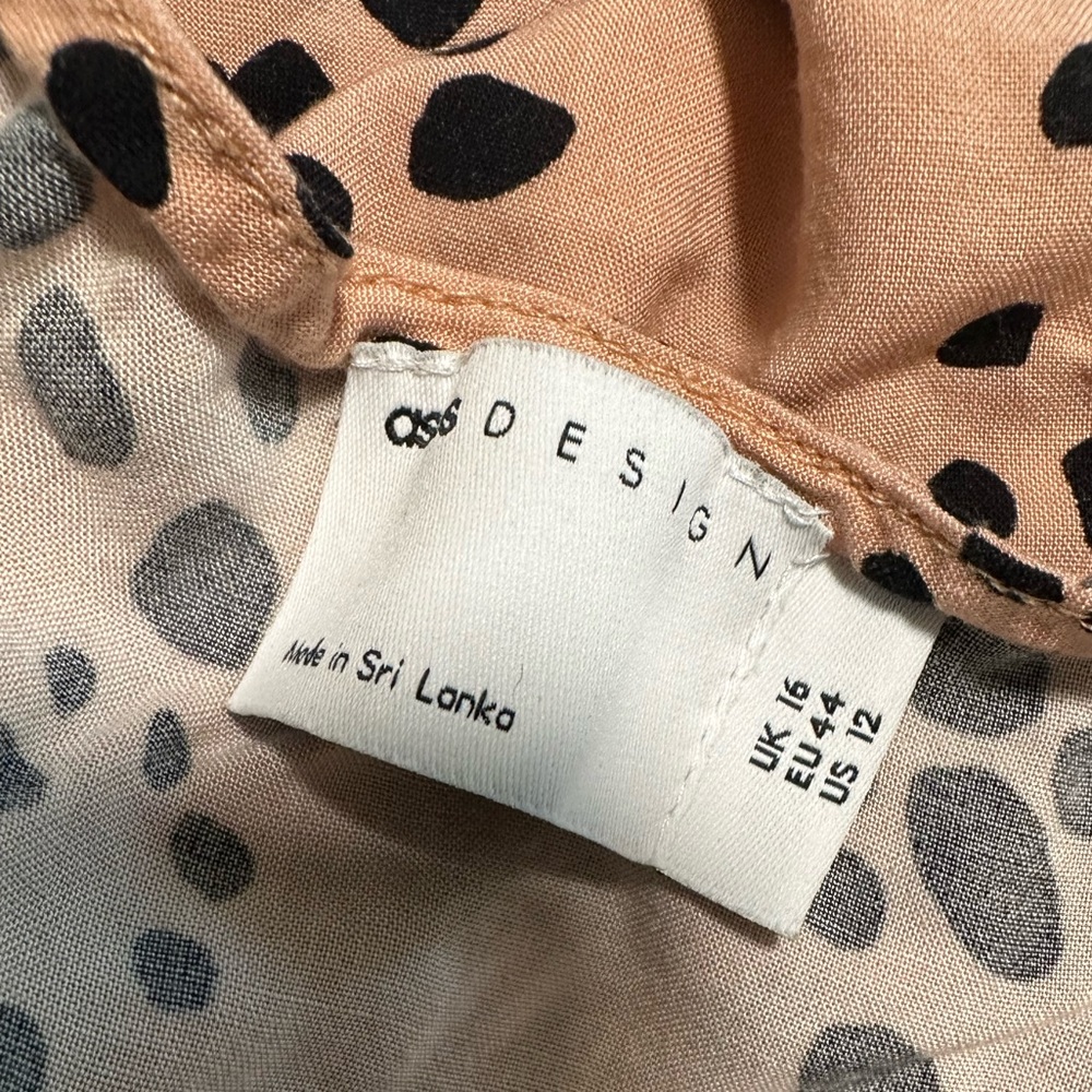 Asos Design Button Through Tie Side Oversized Smo… - image 3